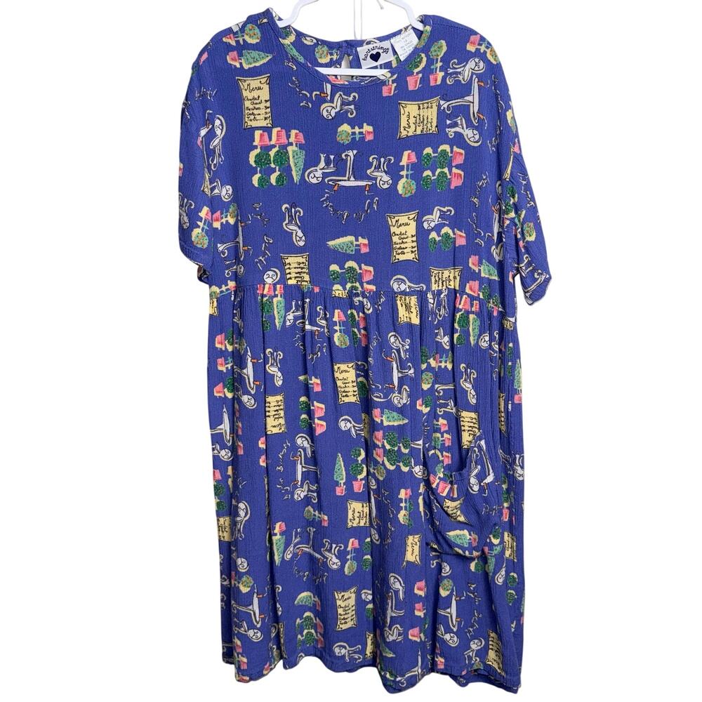Vintage 90’s Hartstrings French inspired dress size 10